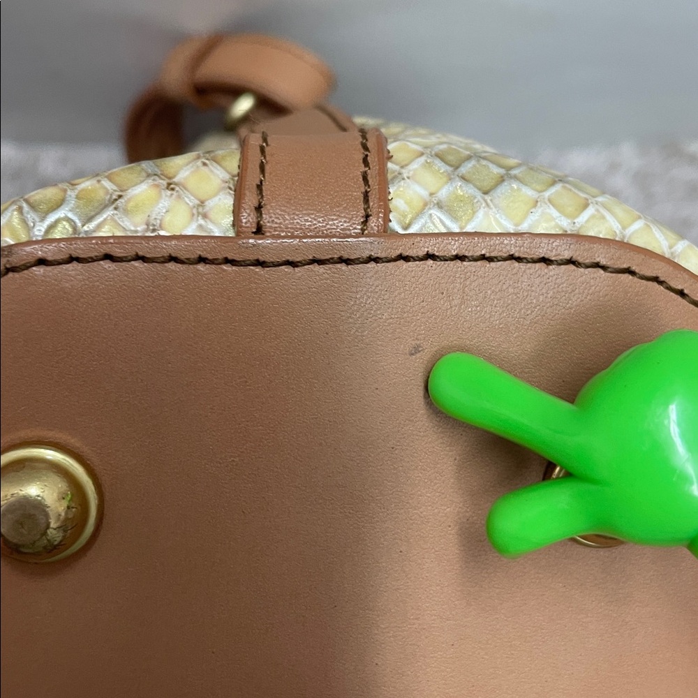 Brahmin Snake Skin Embossed Satchel - Picture 6 of 16